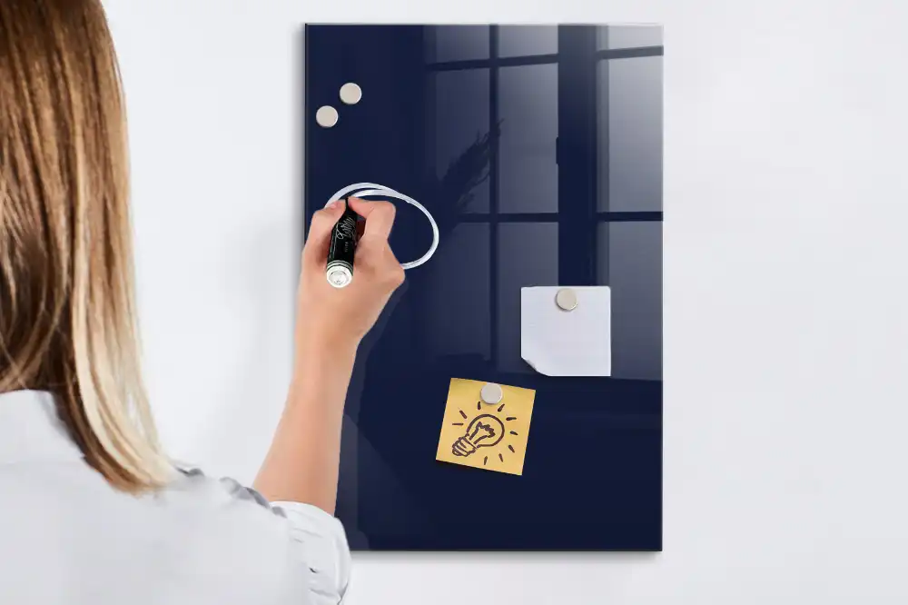 Magnetická popisovací tabule tmavě modrá