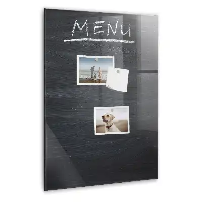 Magnetická kreslicí tabule pro restaurace