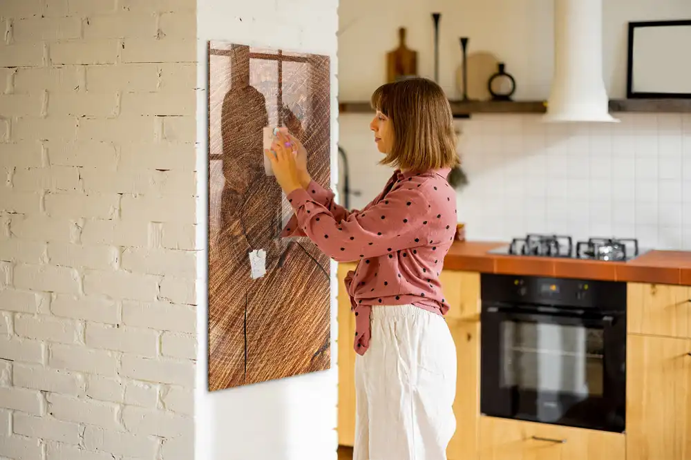 Magnetická kreslicí tabule s přírodními deskami
