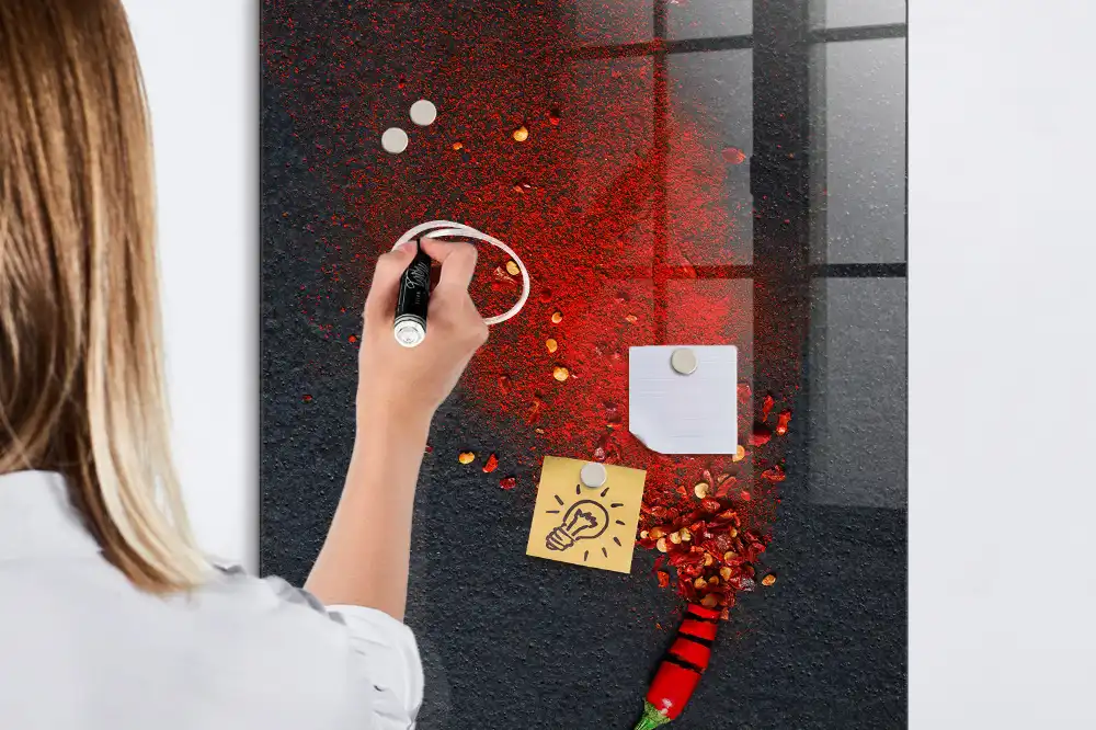 Magnetická popisovací tabule mletá paprika