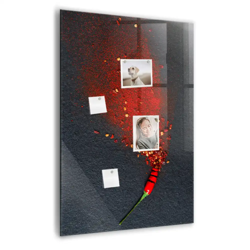 Magnetická popisovací tabule mletá paprika