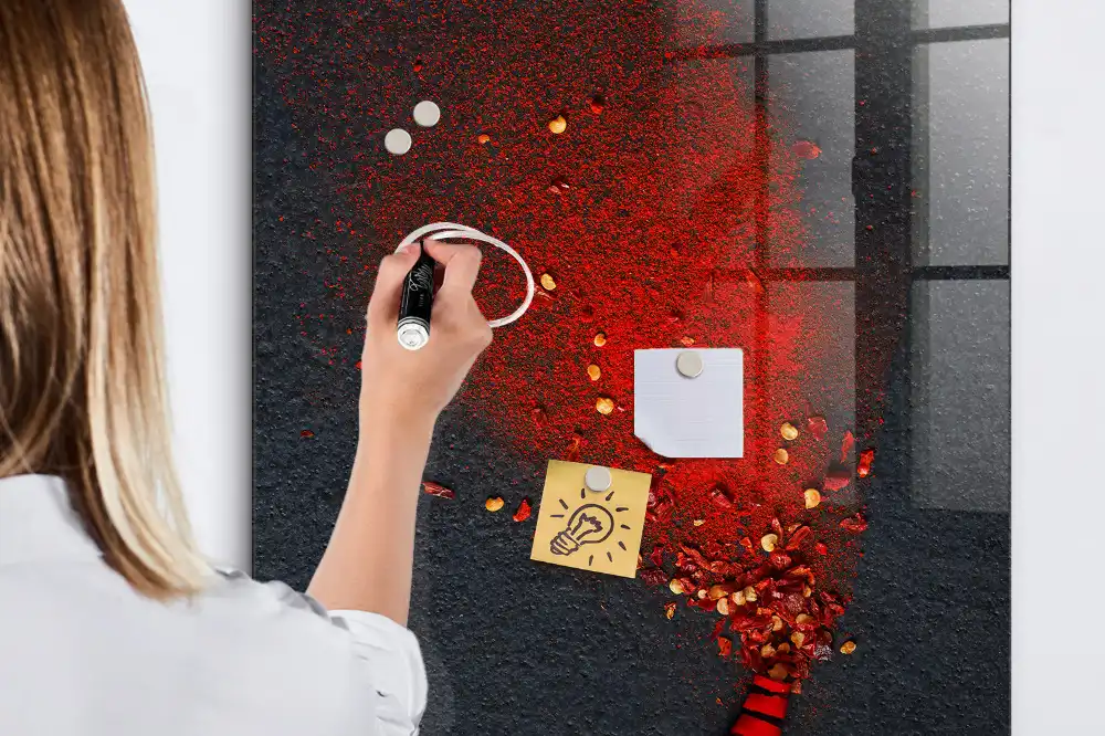 Magnetická popisovací tabule mletá paprika