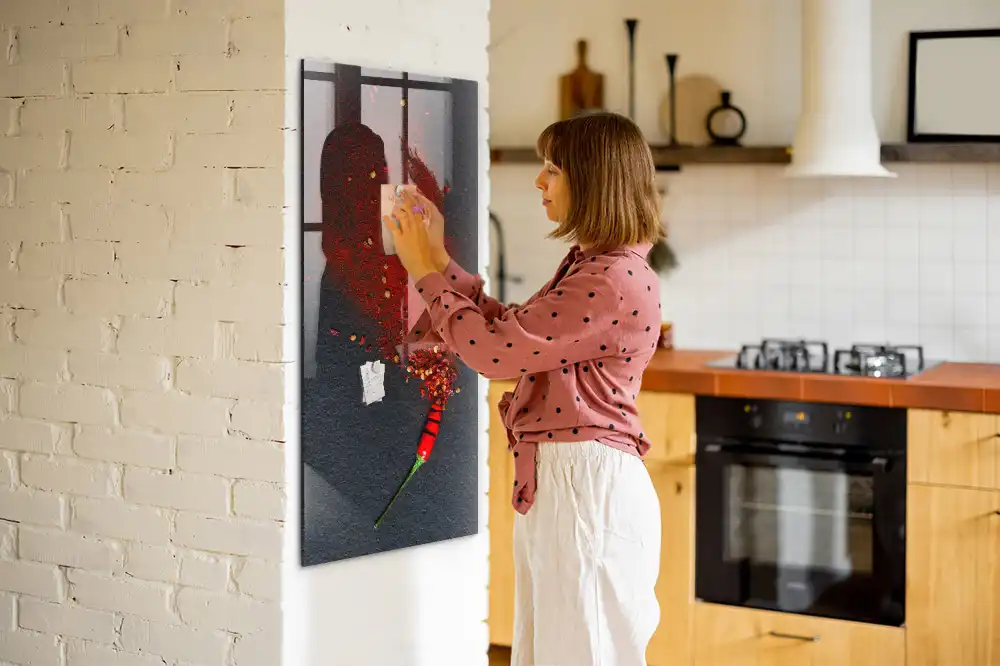 Magnetická popisovací tabule mletá paprika