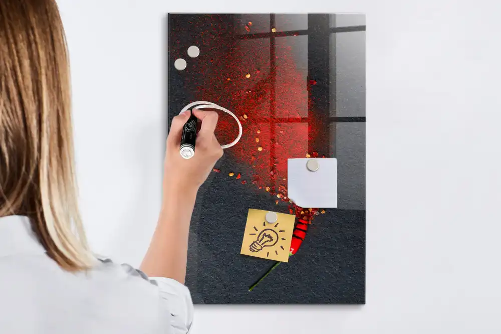 Magnetická popisovací tabule mletá paprika