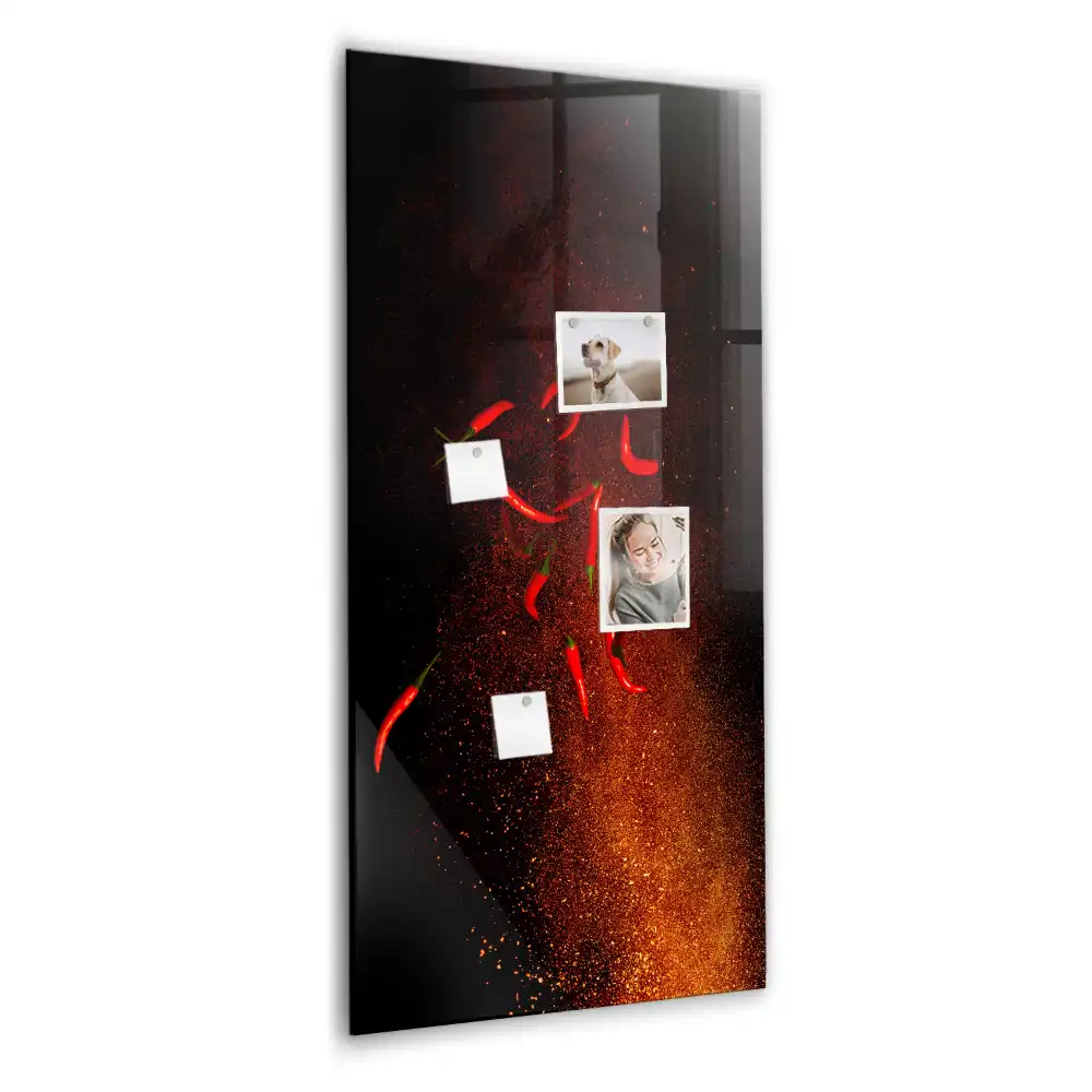 Magnetická tabule na kreslení pálivá paprika