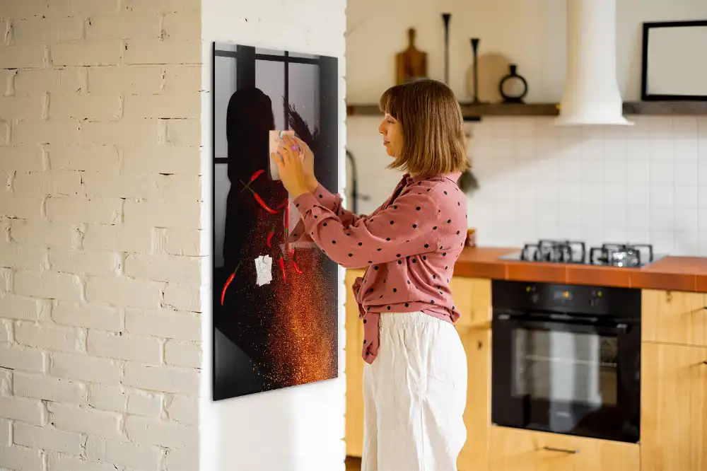 Magnetická tabule na kreslení pálivá paprika