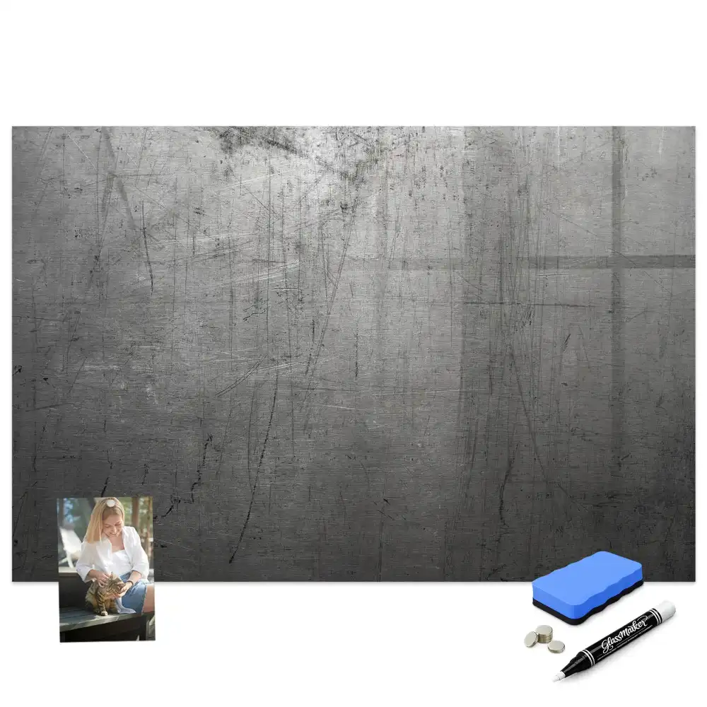 Magnetická psací tabule na kovovou stěnu