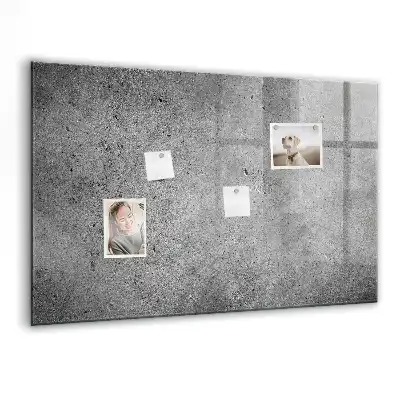 Magnetická kreslící tabule v dekoru průmyslový beton