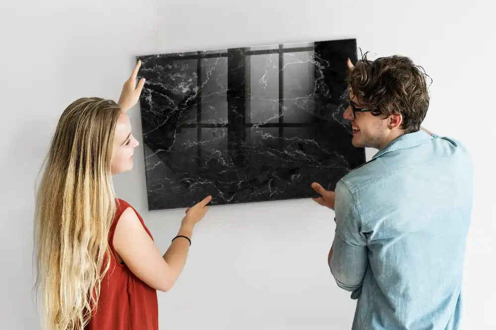 Magnetická kreslící tabule tmavá žula
