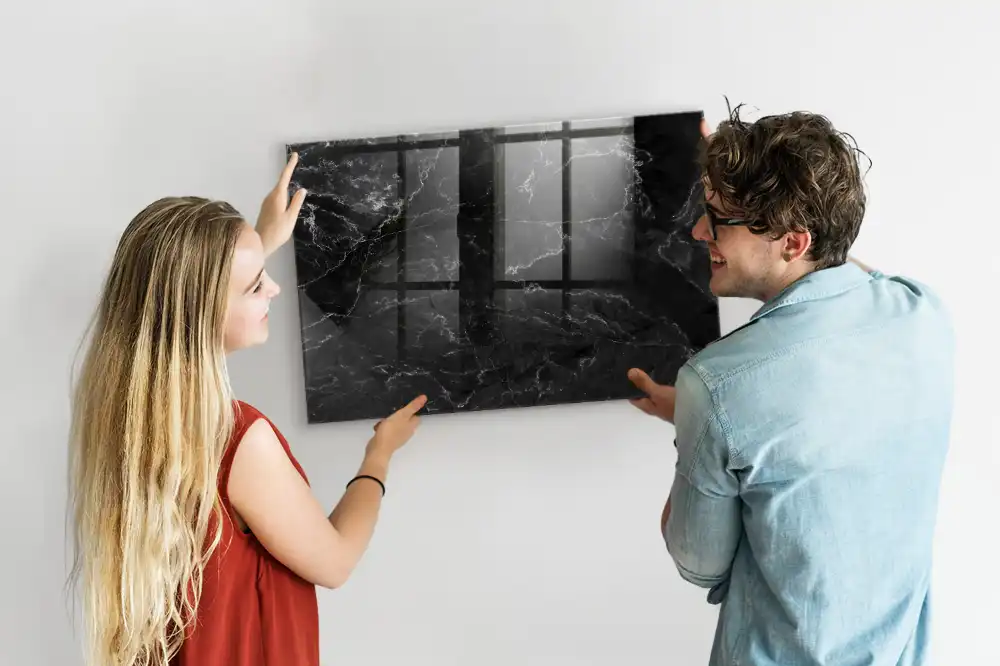 Magnetická kreslící tabule tmavá žula