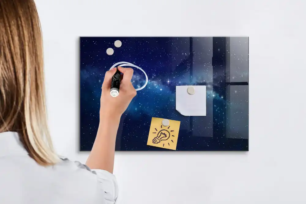 Magnetická kreslící tabule Hvězdná noční obloha
