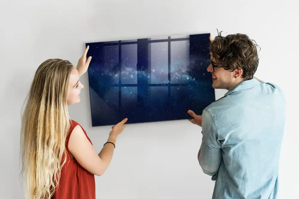 Magnetická kreslící tabule Hvězdná noční obloha