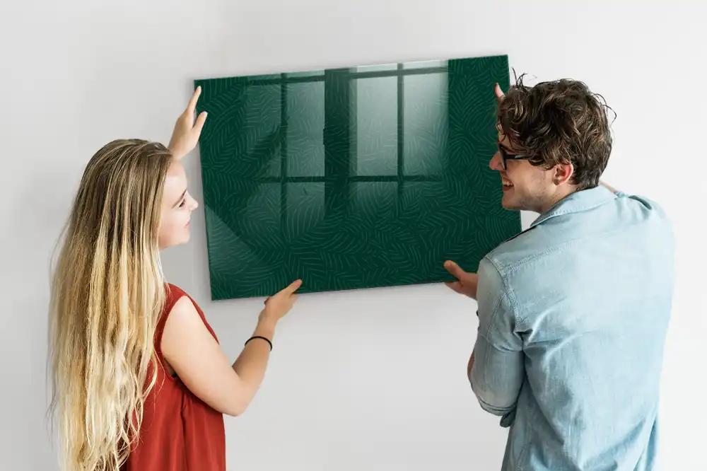 Magnetická kreslící tabule s květinovým vzorem
