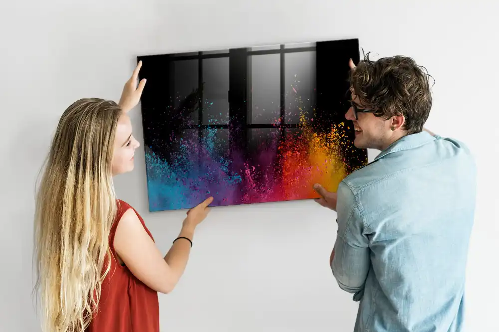 Magnetická kreslící tabule barevná exploze