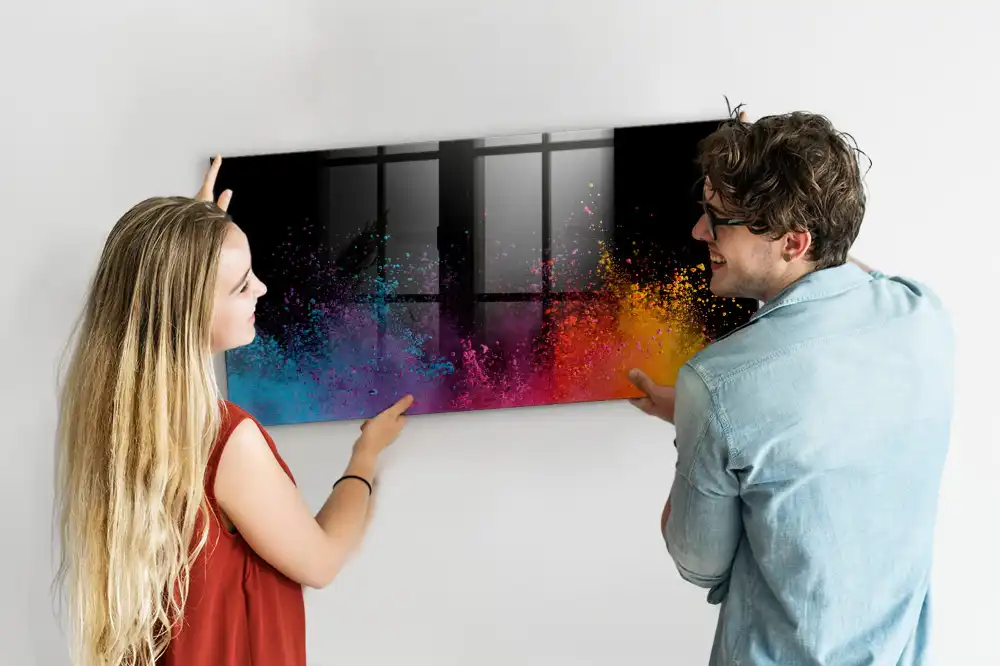 Magnetická kreslící tabule barevná exploze