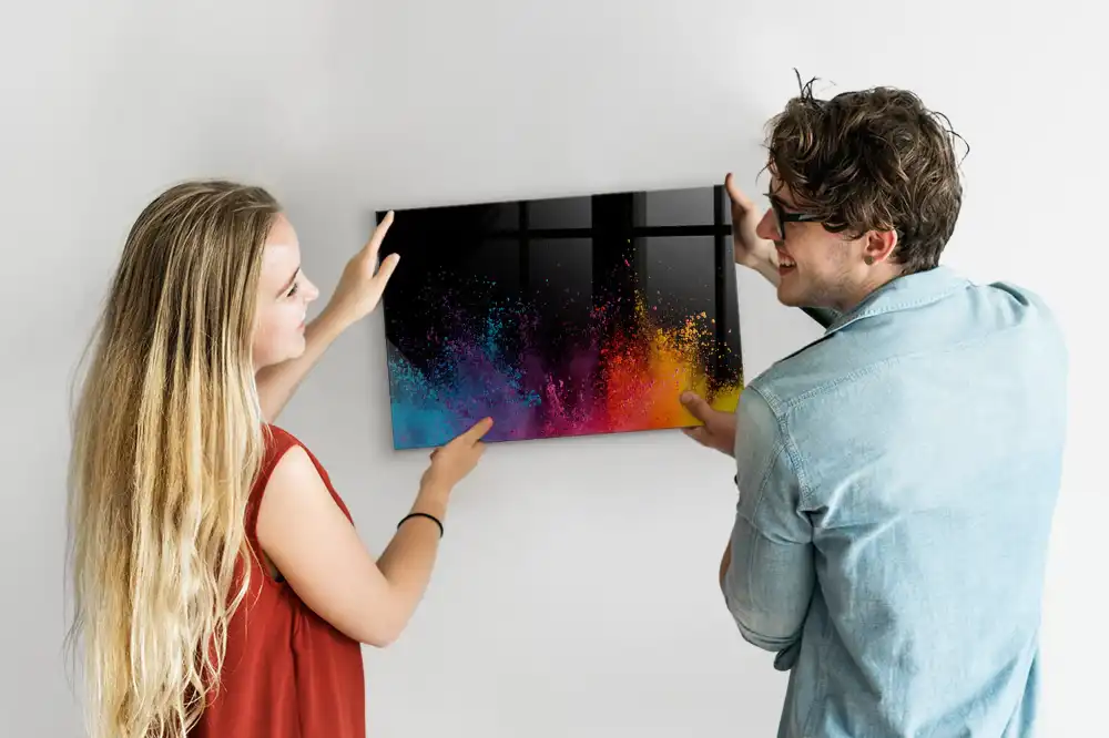 Magnetická kreslící tabule barevná exploze