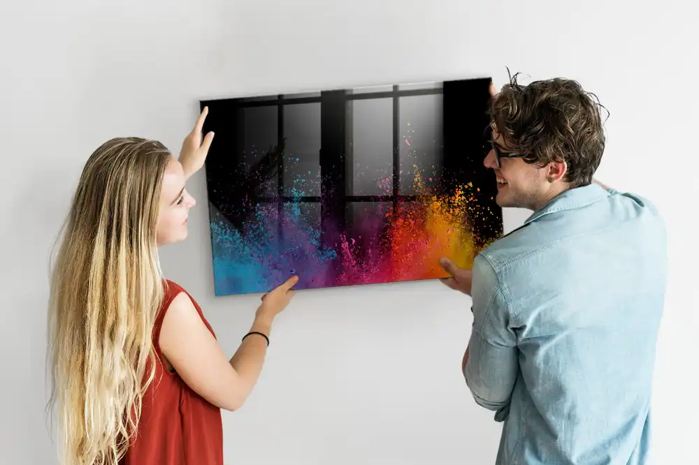 Magnetická kreslící tabule barevná exploze