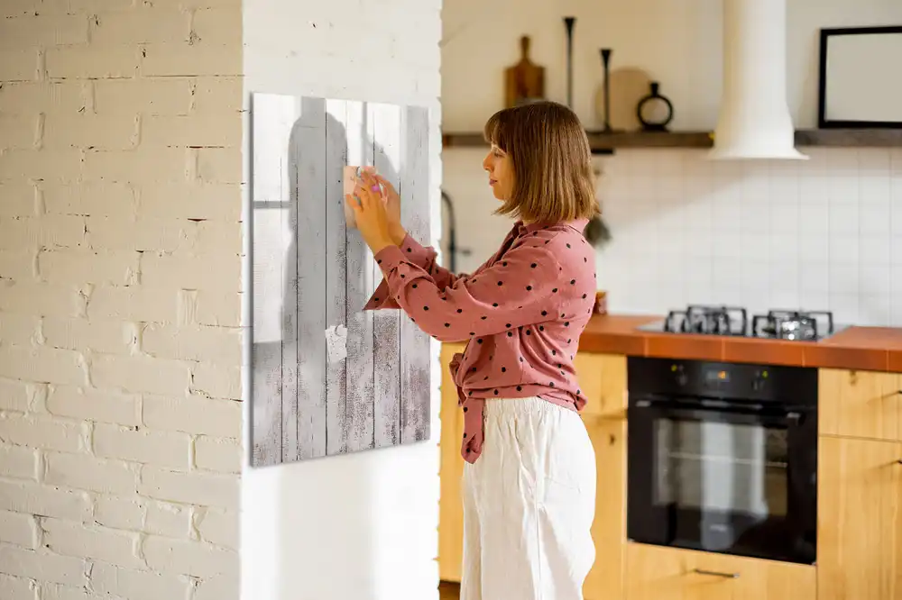 Magnetická kreslící tabule s přírodními deskami