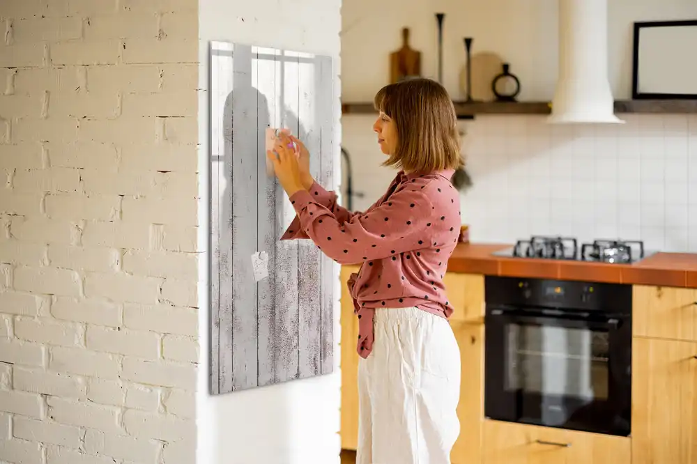 Magnetická kreslící tabule s přírodními deskami