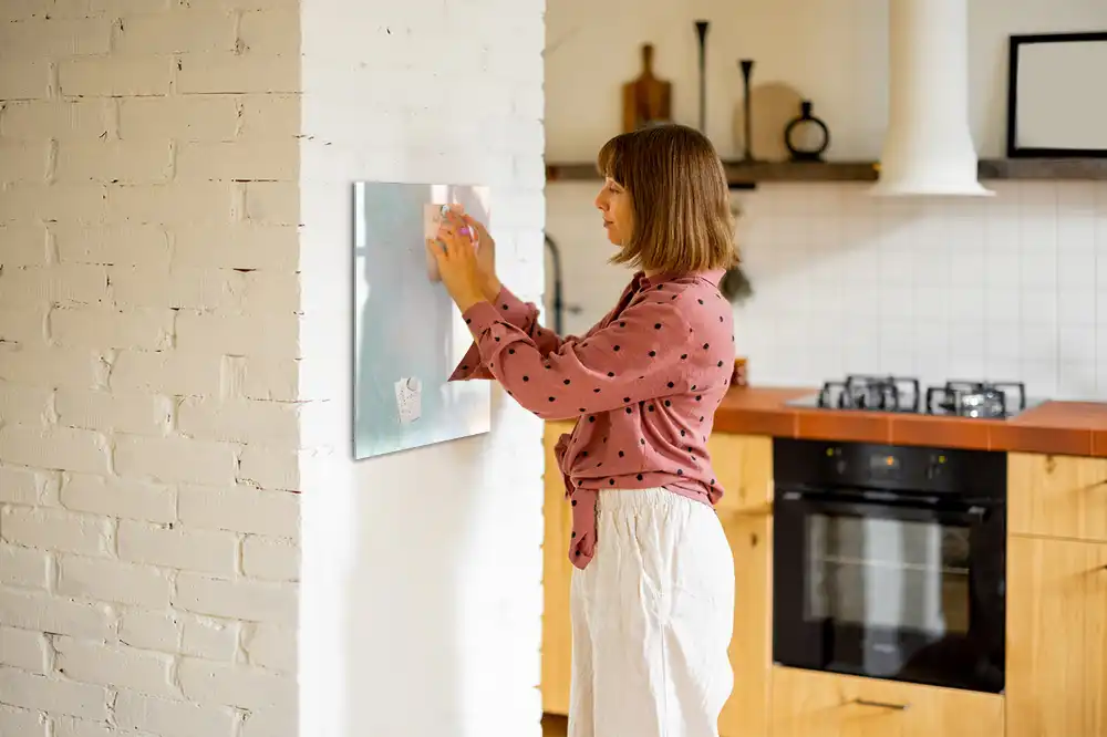 Magnetická psací tabule v pastelových barvách