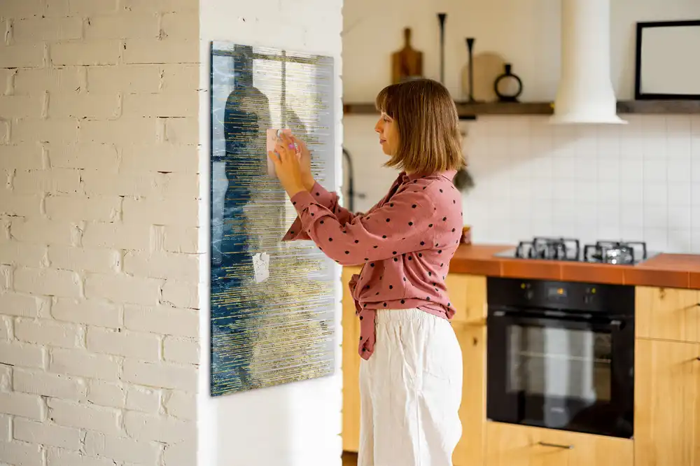 Magnetická kreslící tabule s dekorativním vzorem