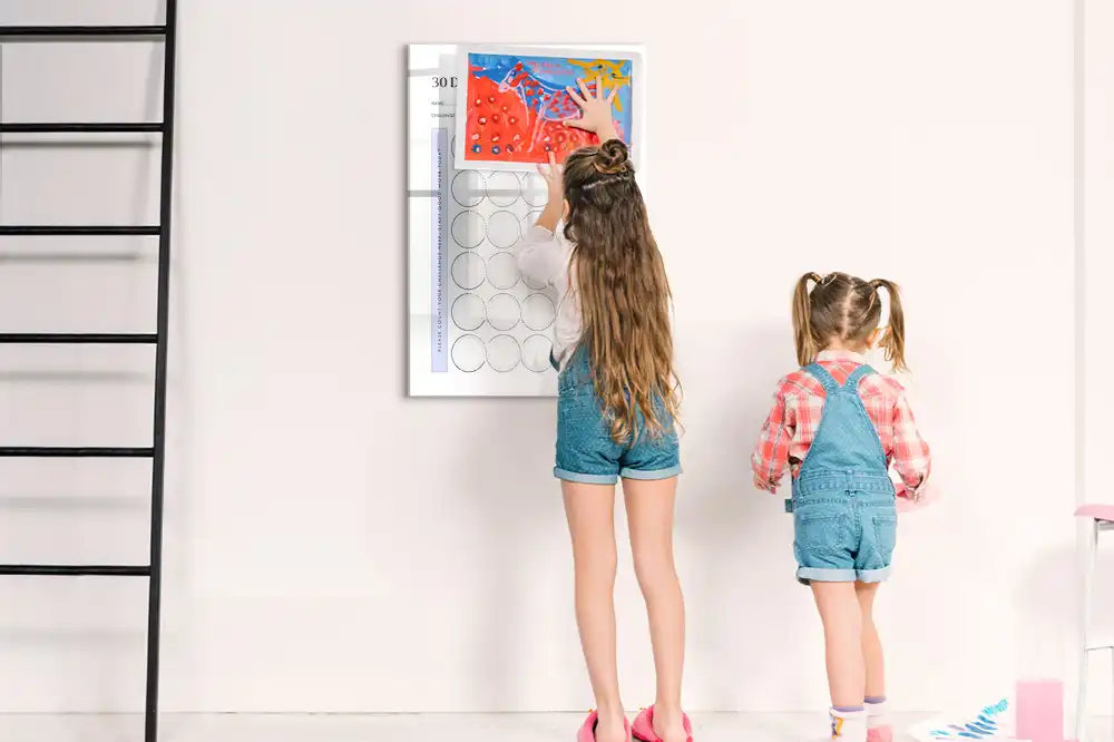 Magnetická psací tabule třicetidenní výzva