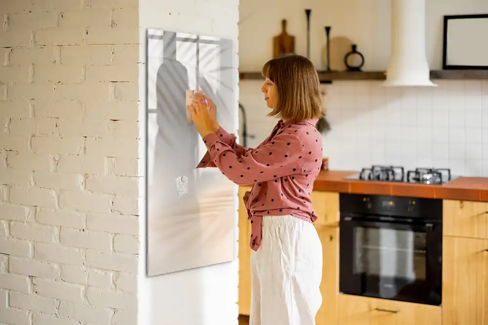 Magnetická popisovací tabule se stínem palmového listu
