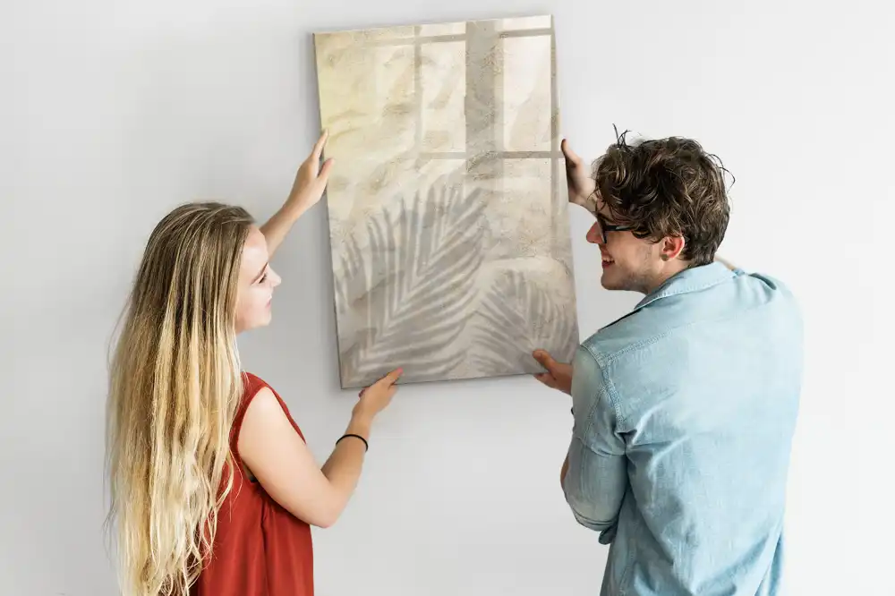 Magnetická kreslící tabule v barvě teplý letní písek