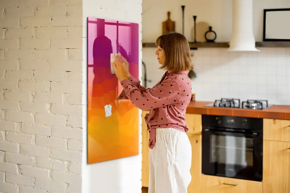 Magnetická popisovací tabule s ranním gradientem