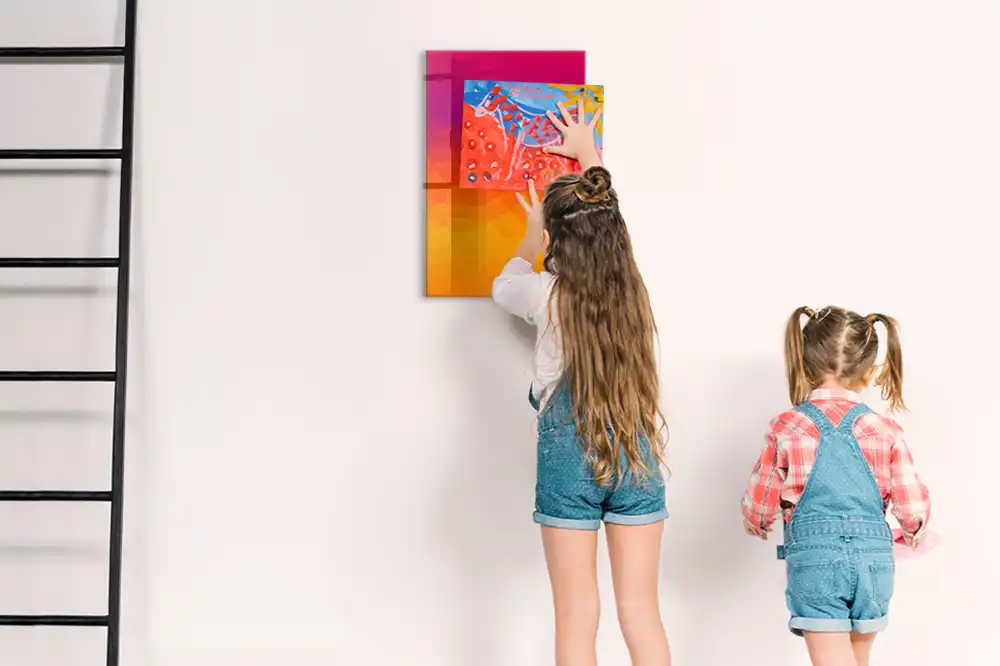 Magnetická popisovací tabule s ranním gradientem
