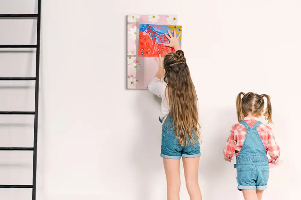 Magnetická kreslicí tabulka Polní sedmikráska