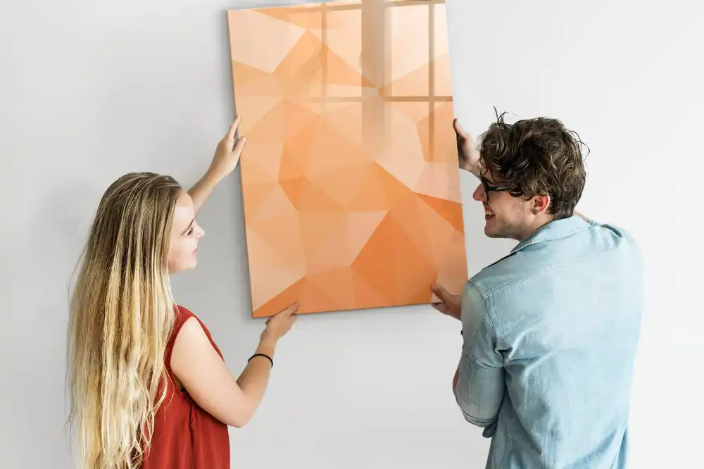 Magnetická popisovací tabule pro skládání trojúhelníků