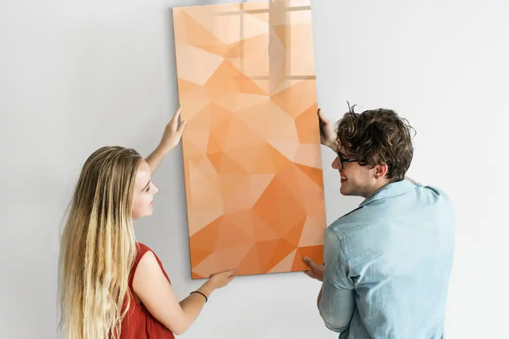 Magnetická popisovací tabule pro skládání trojúhelníků
