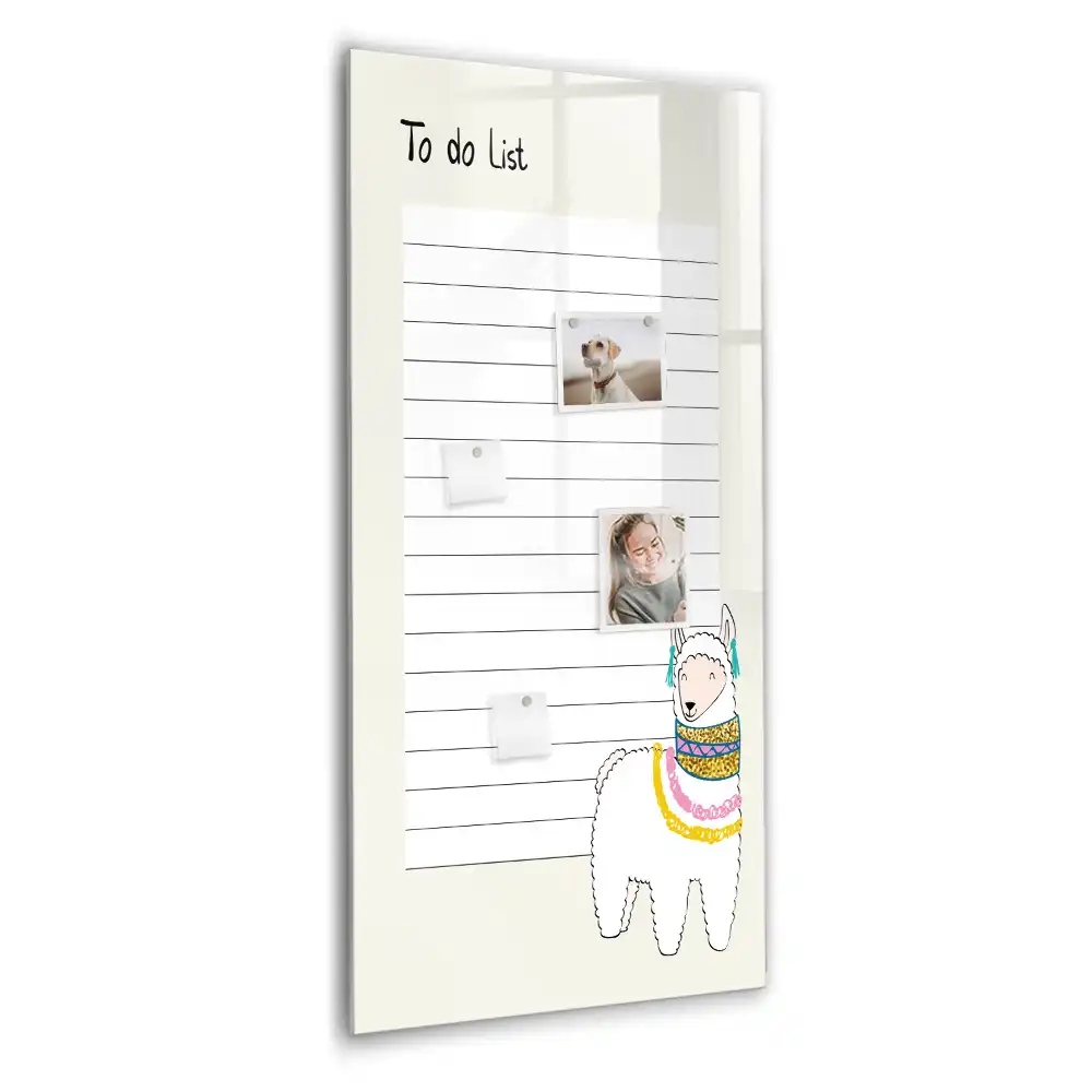 Magnetická popisovací tabule kniha přání