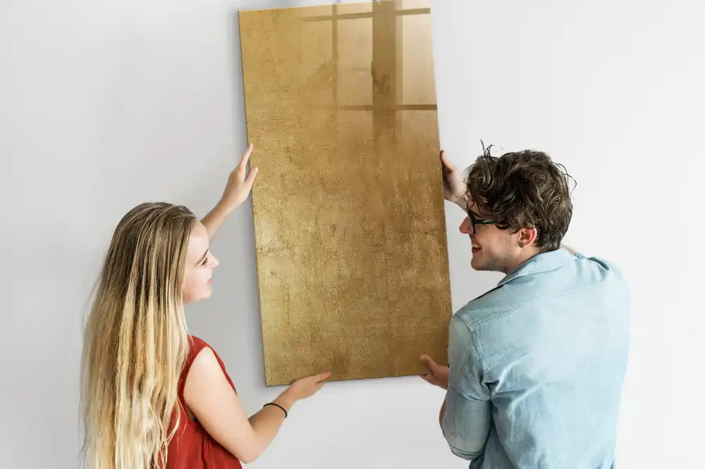 Magnetická popisovací tabule s dekorativní látkou