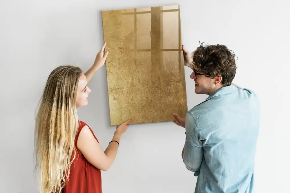 Magnetická popisovací tabule s dekorativní látkou