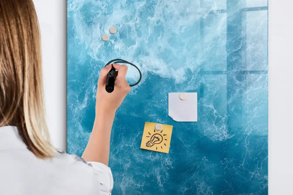 Magnetická kreslící tabulka s motivem hlubin moře