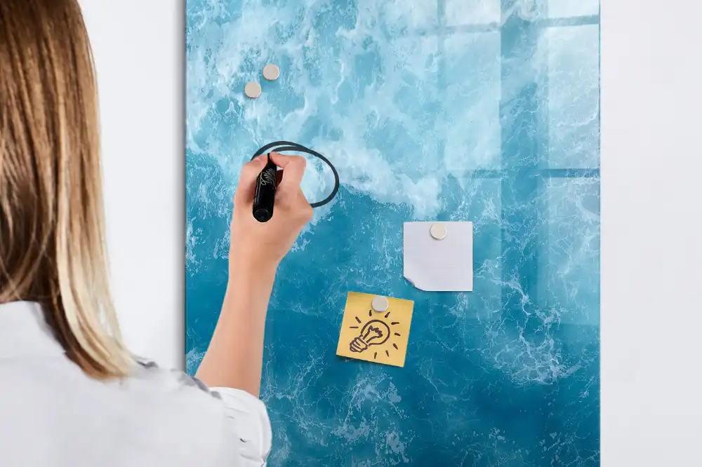Magnetická kreslící tabulka s motivem hlubin moře