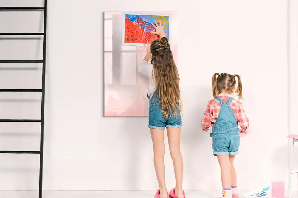 Magnetická popisovací tabule Růžová zahrada