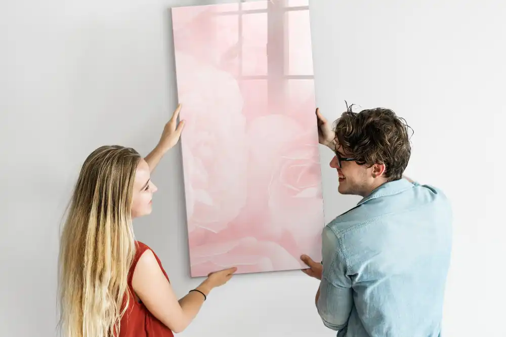Magnetická popisovací tabule Růžová zahrada