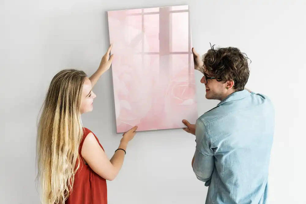 Magnetická popisovací tabule Růžová zahrada