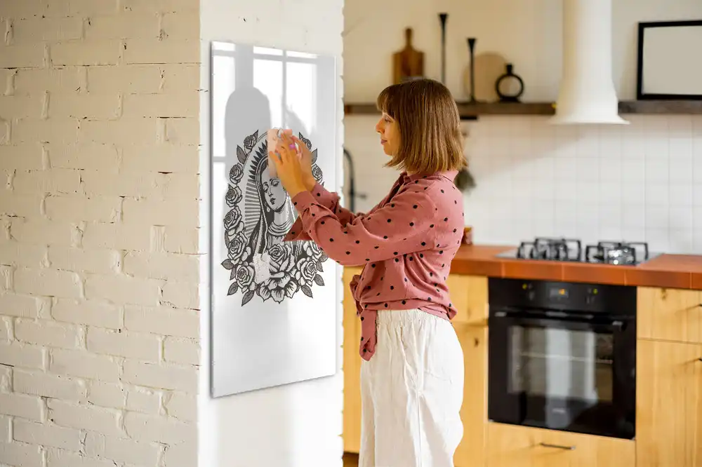 Magnetická tabule na kreslení s motivem Panny Marie Guadalupské