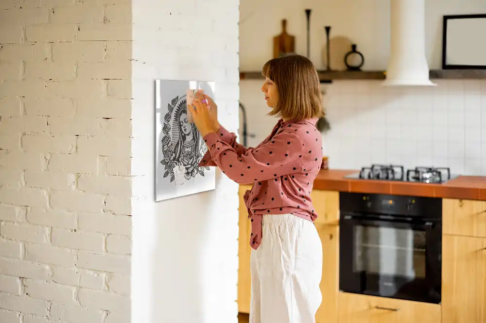 Magnetická tabule na kreslení s motivem Panny Marie Guadalupské