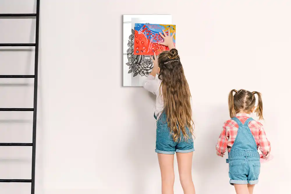 Magnetická tabule na kreslení s motivem Panny Marie Guadalupské