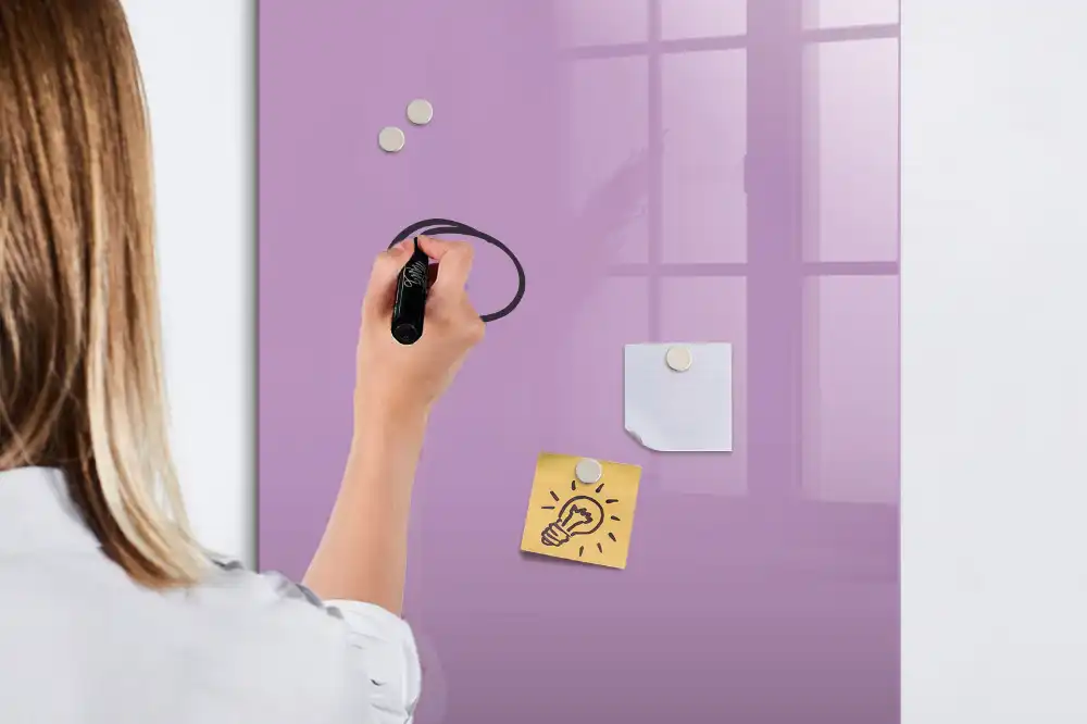 Magnetická kreslící tabule šeříková