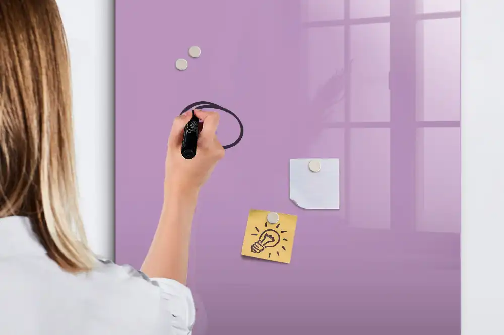 Magnetická kreslící tabule šeříková