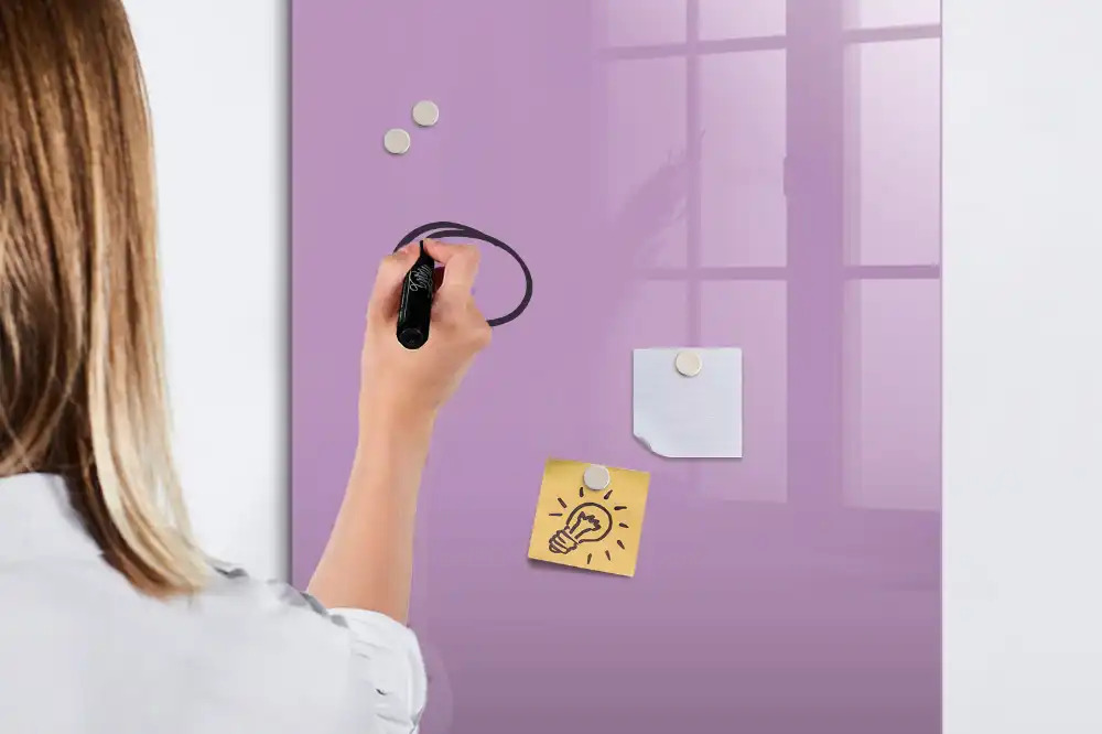 Magnetická kreslící tabule šeříková