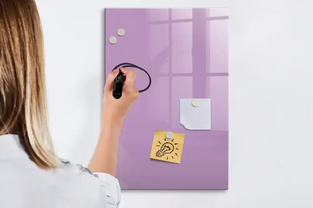 Magnetická kreslící tabule šeříková