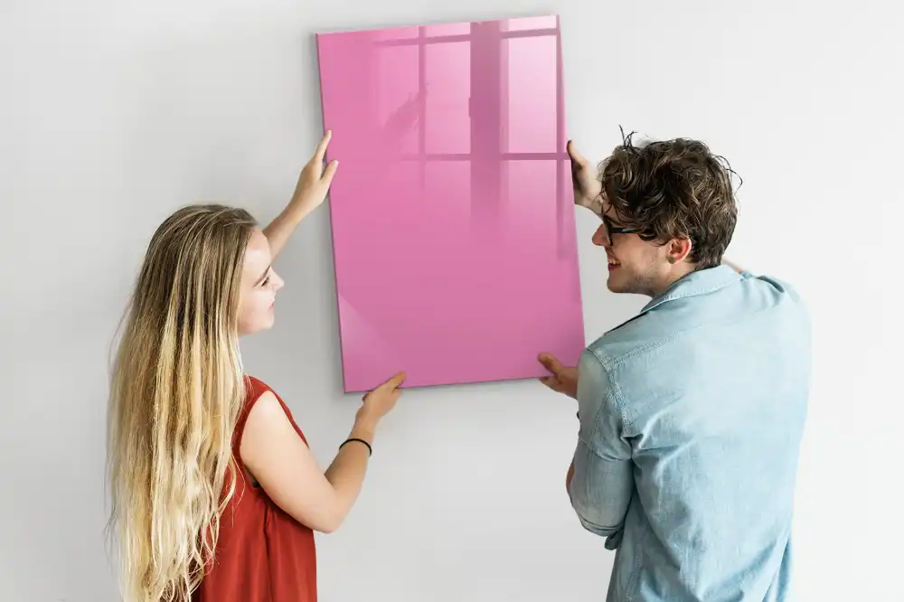 Magnetická kreslící tabule růžová