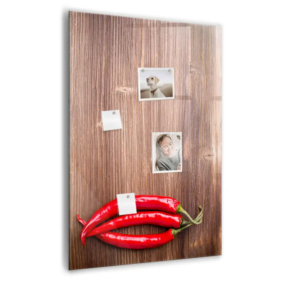 Magnetická kreslicí tabulka Chilli na prkénku